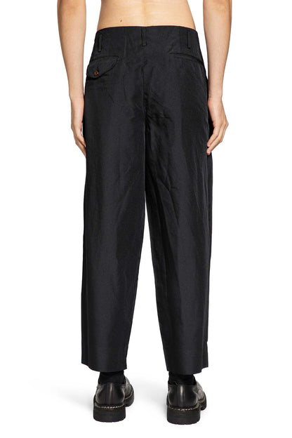 COMME DES GARCONS HOMME PLUS MAN BLACK TROUSERS