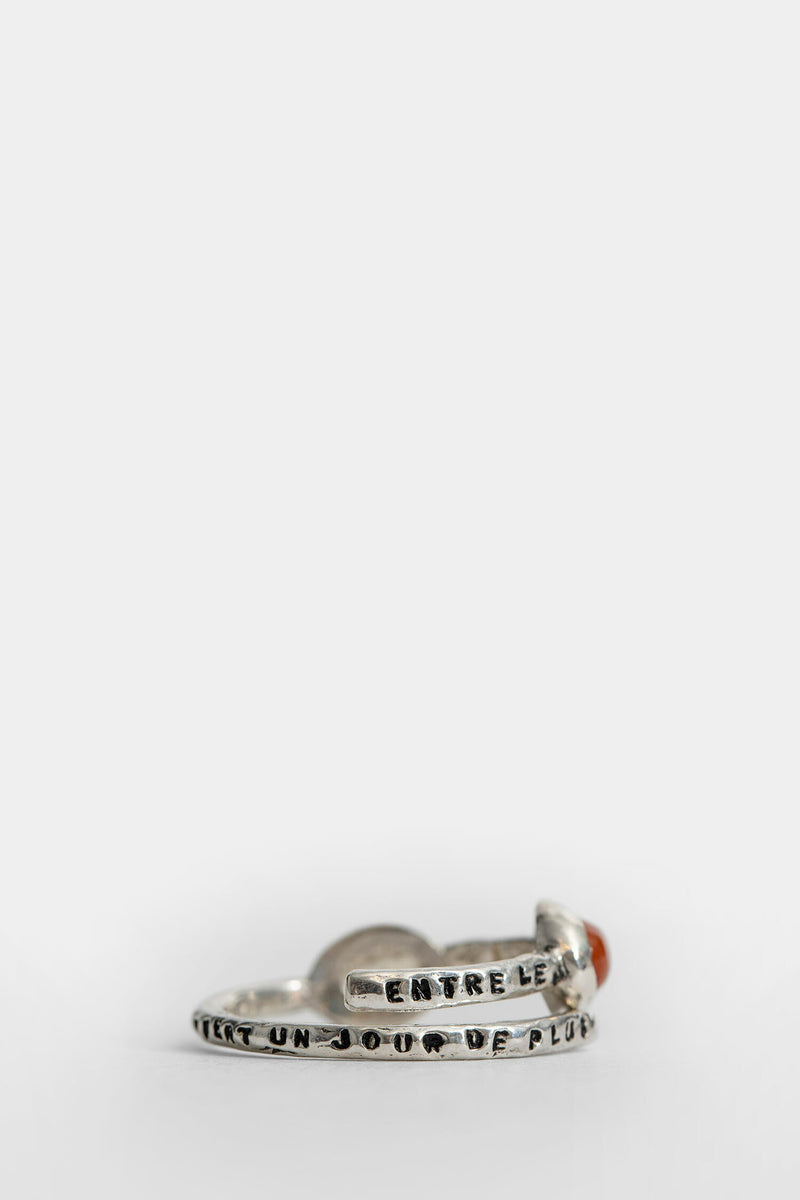 SERGE THORAVAL UNISEX SILVER RINGS