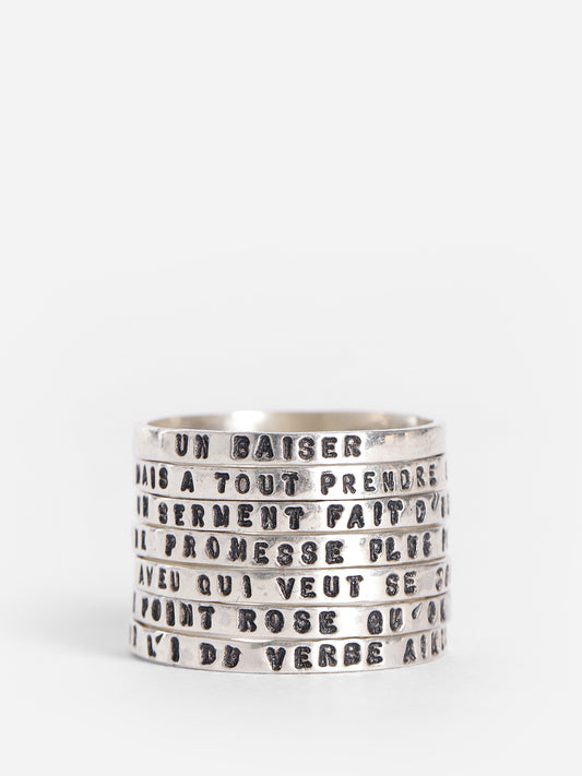 SERGE THORAVAL UNISEX SILVER JEWELLERY