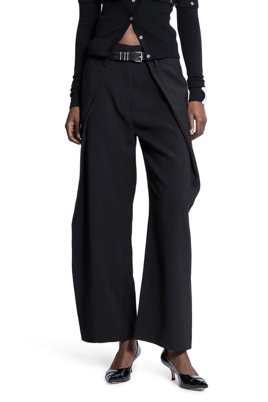 Pleated Wide Trousers - Antonioli.eu