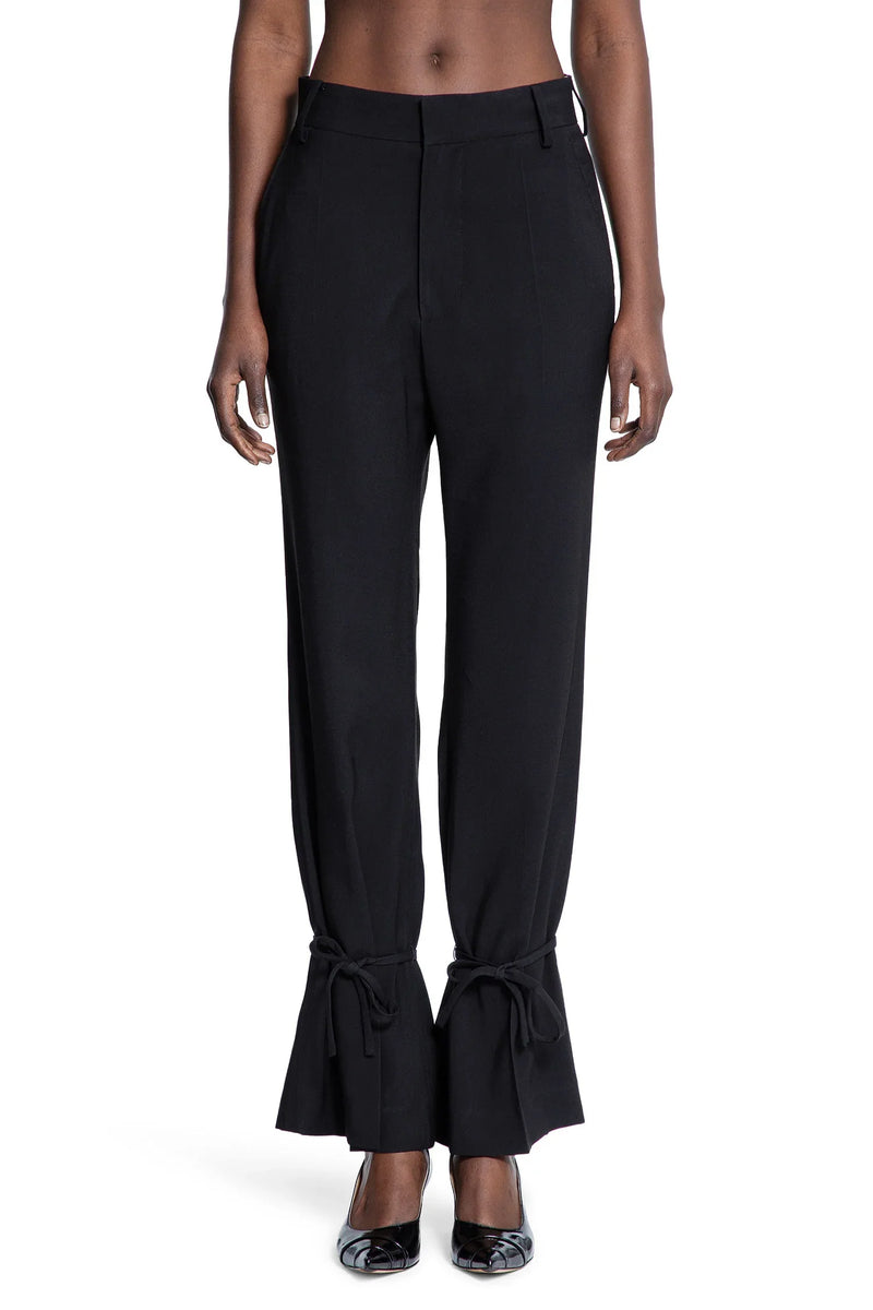 Slim Flare trousers with Straps - Antonioli.eu