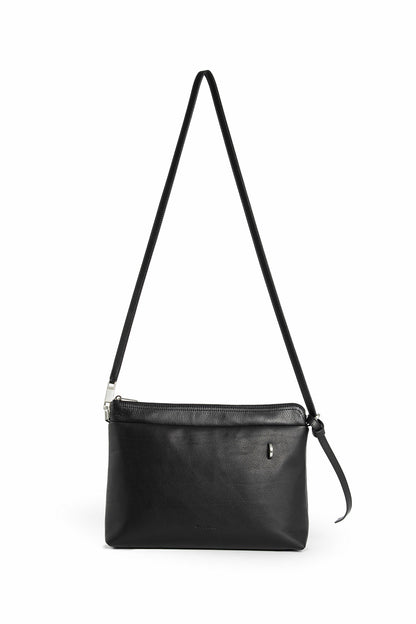 RICK OWENS WOMAN BLACK CROSSBODY BAGS