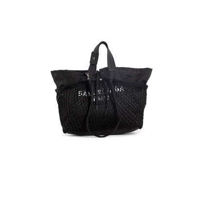 RICK OWENS WOMAN BLACK TOTE BAGS