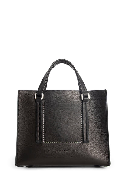 RICK OWENS WOMAN BLACK TOTE BAGS