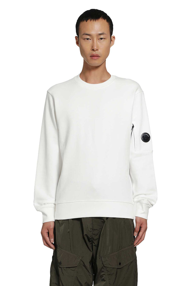 C.P. COMPANY Diagonal Raised Fleece Lens Sweatshirt man