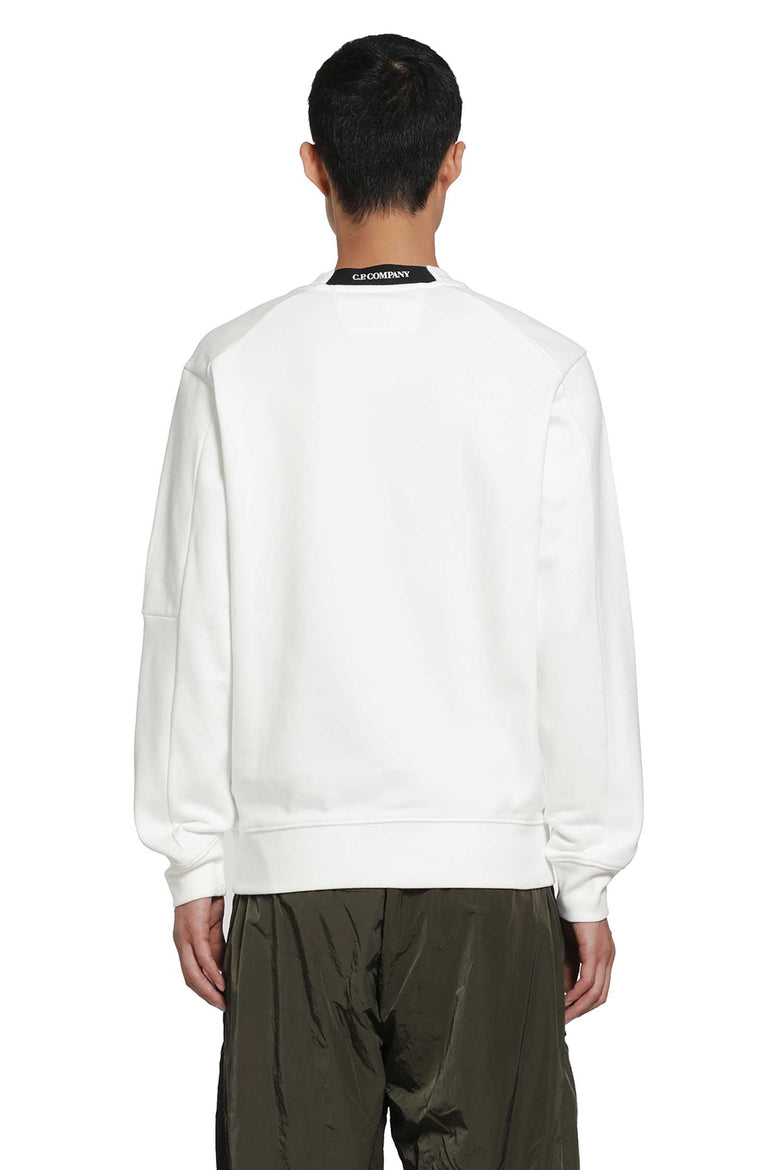 C.P. COMPANY Diagonal Raised Fleece Lens Sweatshirt man