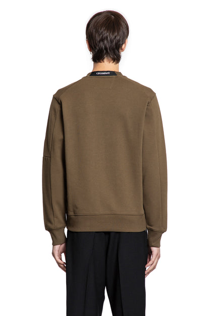 Diagonal Raised Fleece Lens Sweatshirt