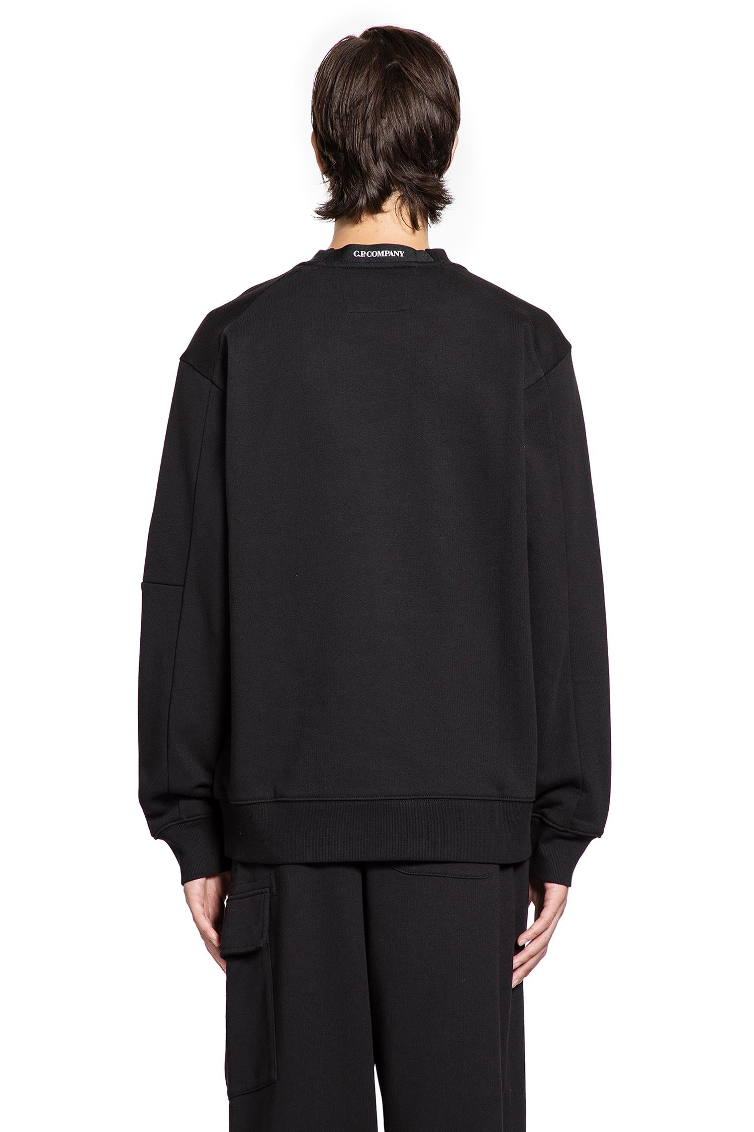 C.P. COMPANY MAN BLACK KNITWEAR
