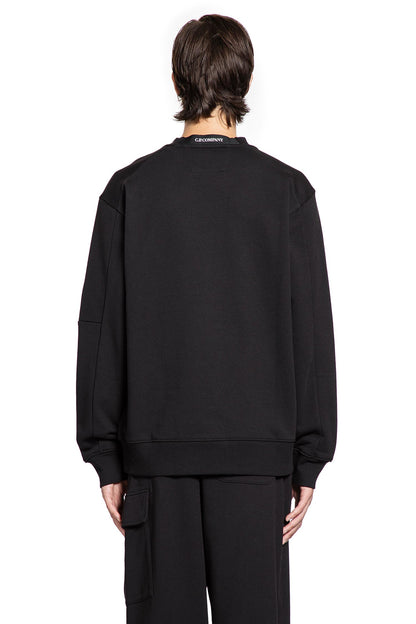C.P. COMPANY MAN BLACK KNITWEAR