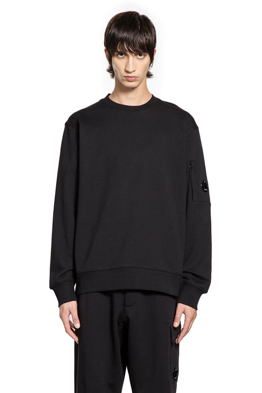 C.P. COMPANY MAN BLACK KNITWEAR