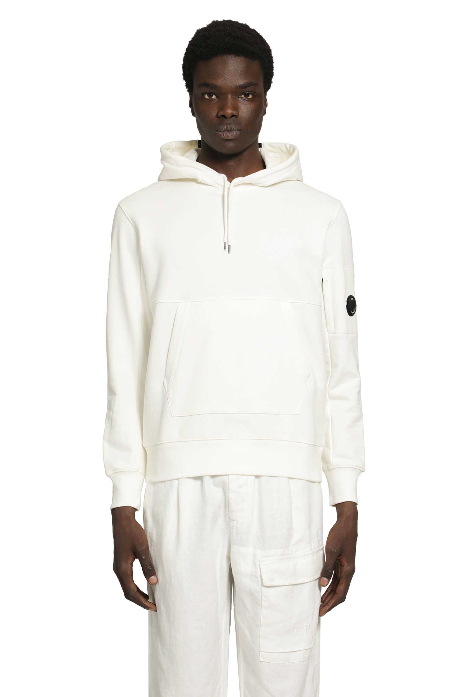 Cotton Jersey Lens Hoodie