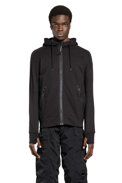 Diagonal Raised Fleece Goggle Hoodie