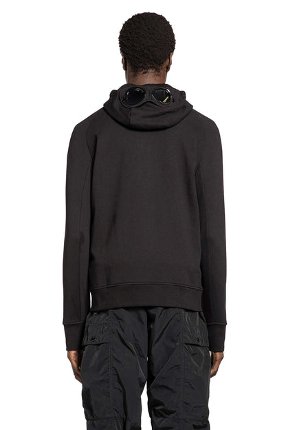 Diagonal Raised Fleece Goggle Hoodie