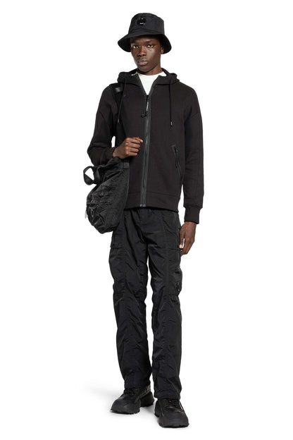 Diagonal Raised Fleece Goggle Hoodie