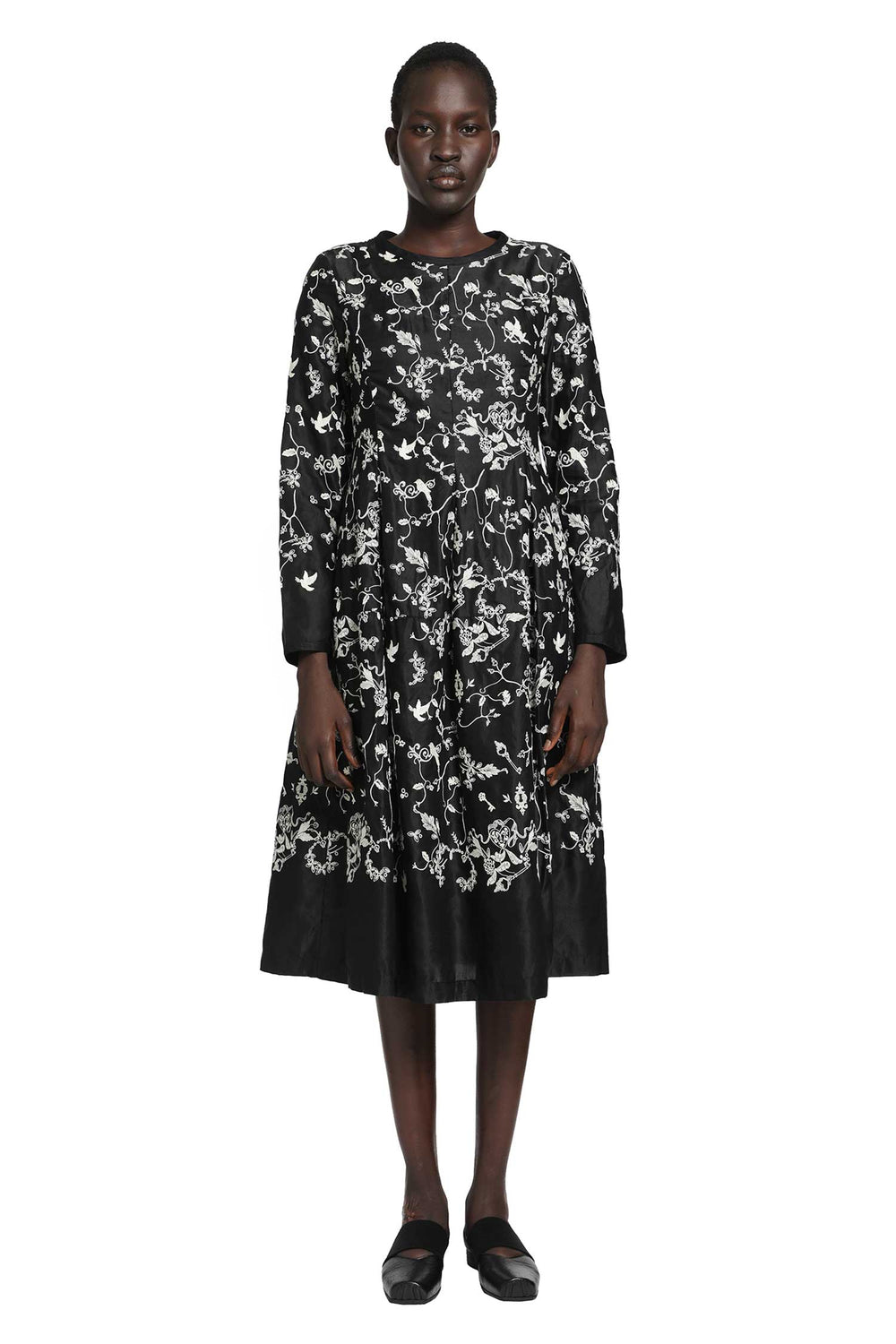 RENLI SU Floral Midi Dress woman