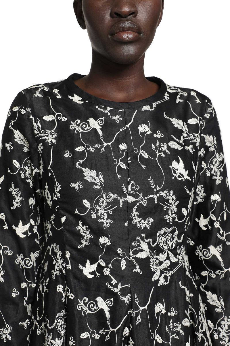 RENLI SU Floral Midi Dress woman