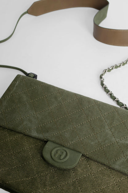 READYMADE MAN GREEN CROSSBODY BAGS