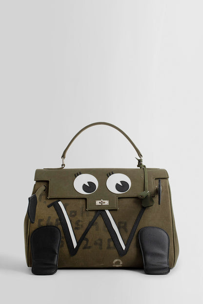 Antonioli READYMADE UNISEX GREEN TOP HANDLE BAGS