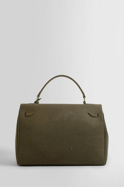 READYMADE UNISEX GREEN TOP HANDLE BAGS