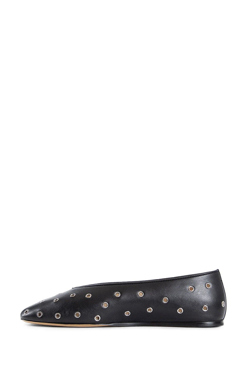 LE MONDE BERYL WOMAN BLACK FLATS - Antonioli.eu