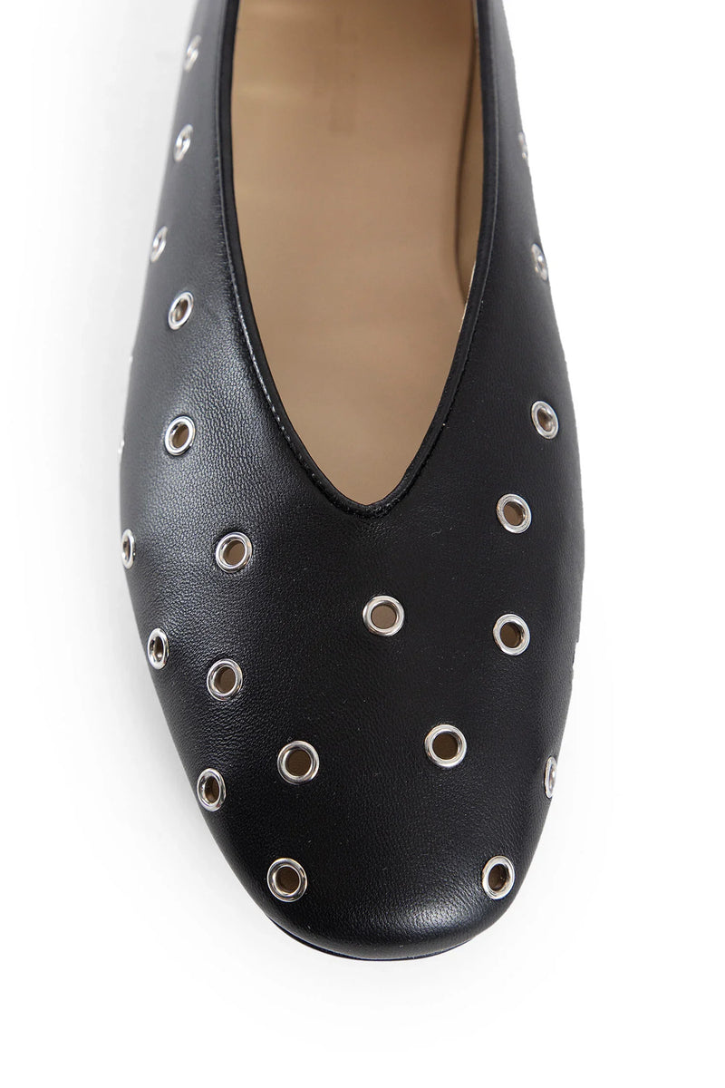 LE MONDE BERYL WOMAN BLACK FLATS - Antonioli.eu