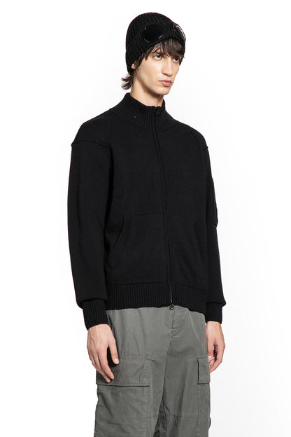 C.P. COMPANY MAN BLACK KNITWEAR