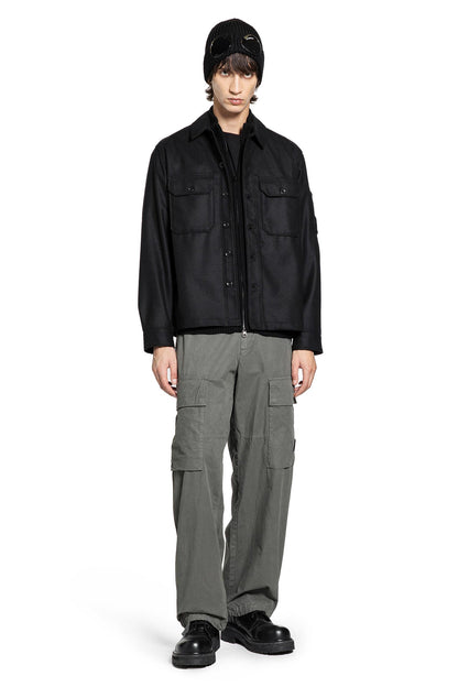 C.P. COMPANY MAN BLACK KNITWEAR