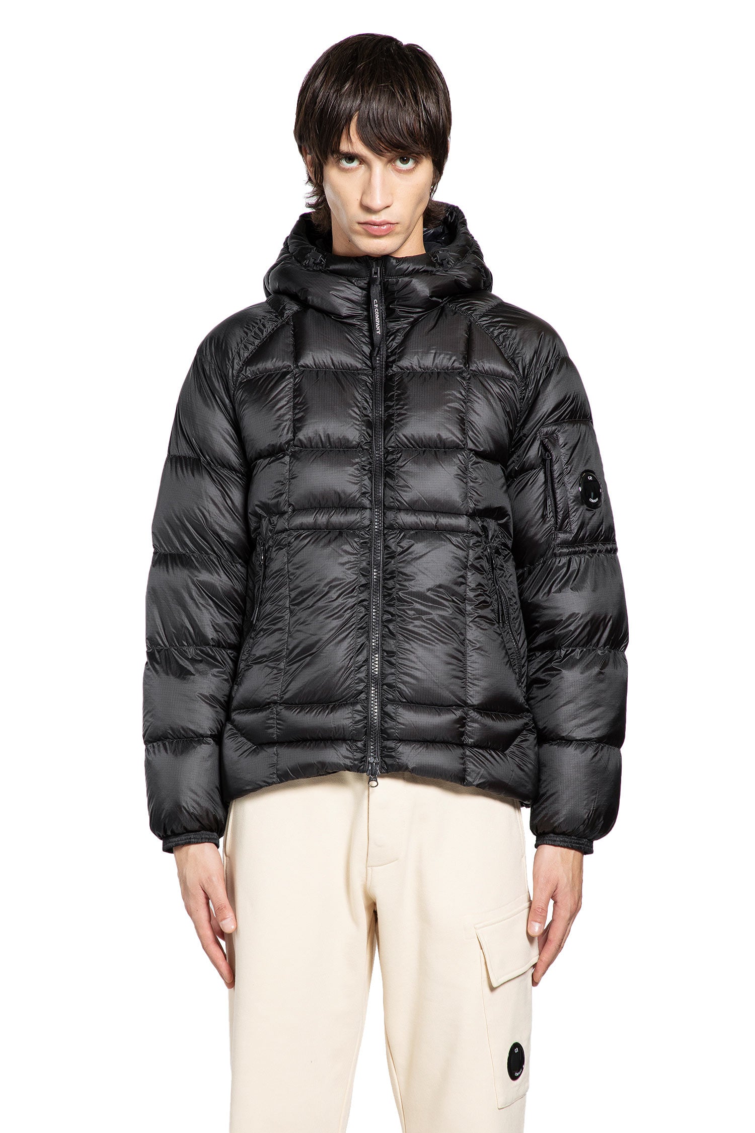 C.P. COMPANY C.P. COMPANY MAN BLACK JACKETS man