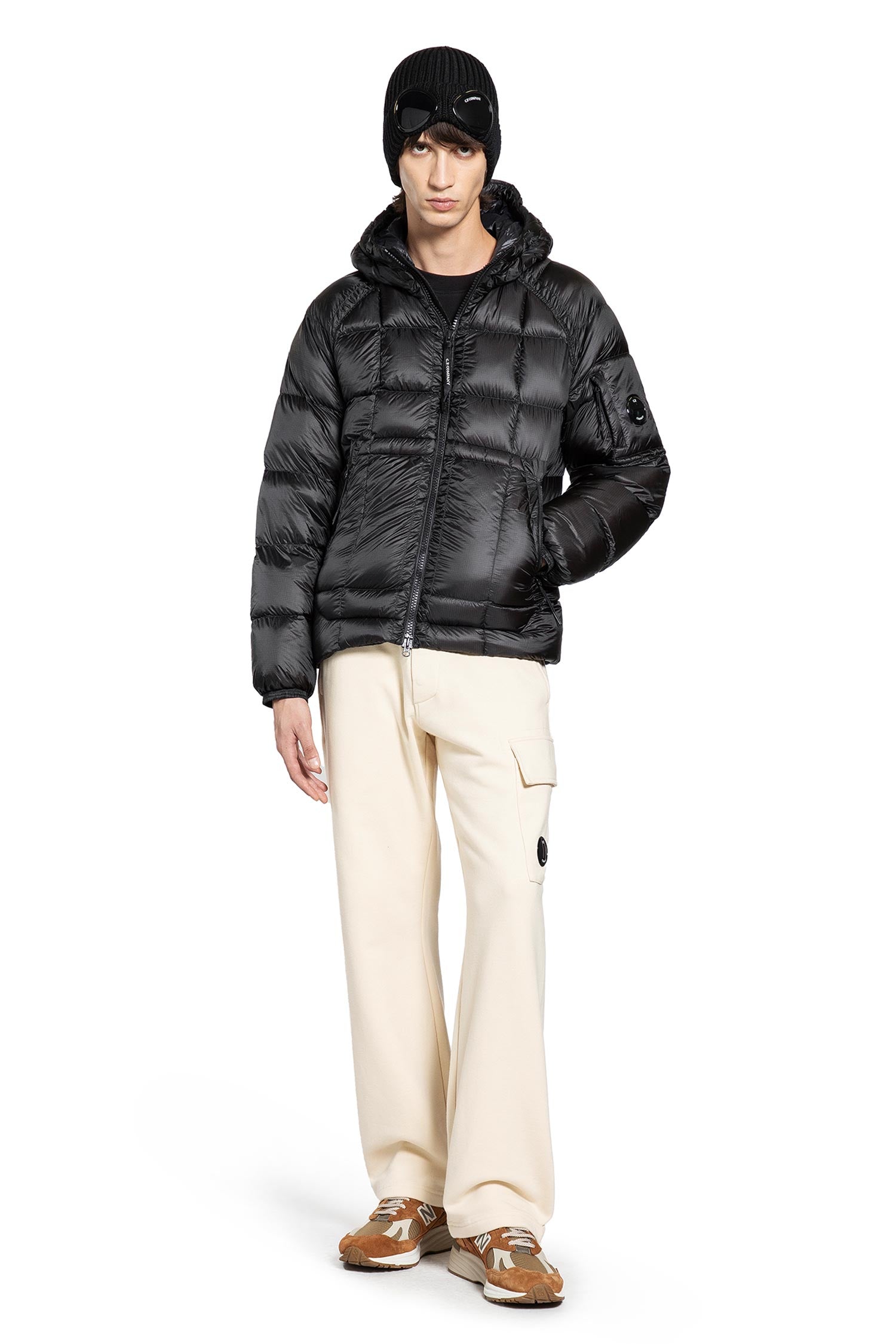 C.P. COMPANY C.P. COMPANY MAN BLACK JACKETS man