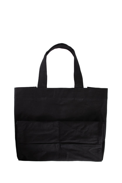 RICK OWENS UNISEX BLACK TOTE BAGS