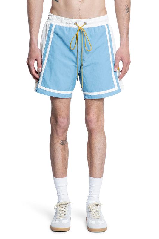 RHUDE MAN BLUE SHORTS