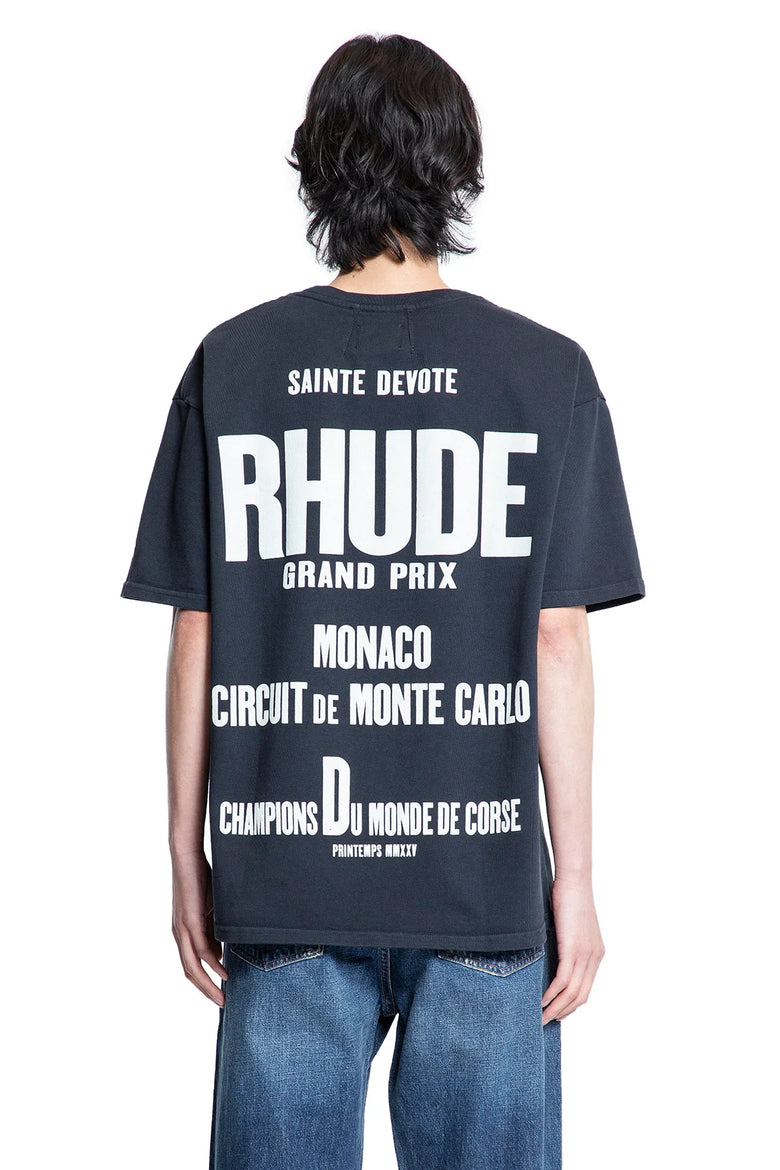 RHUDE Champion Du Monde Tee man