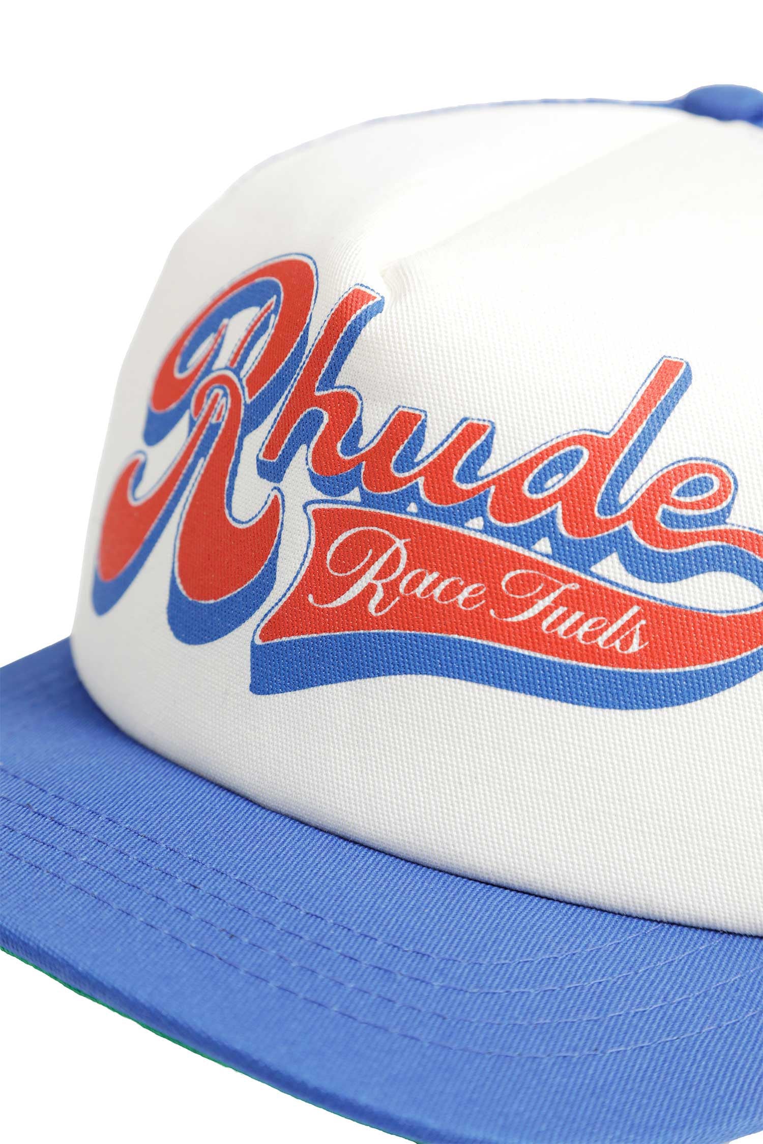 RHUDE Pit Stop Trucker Cap man