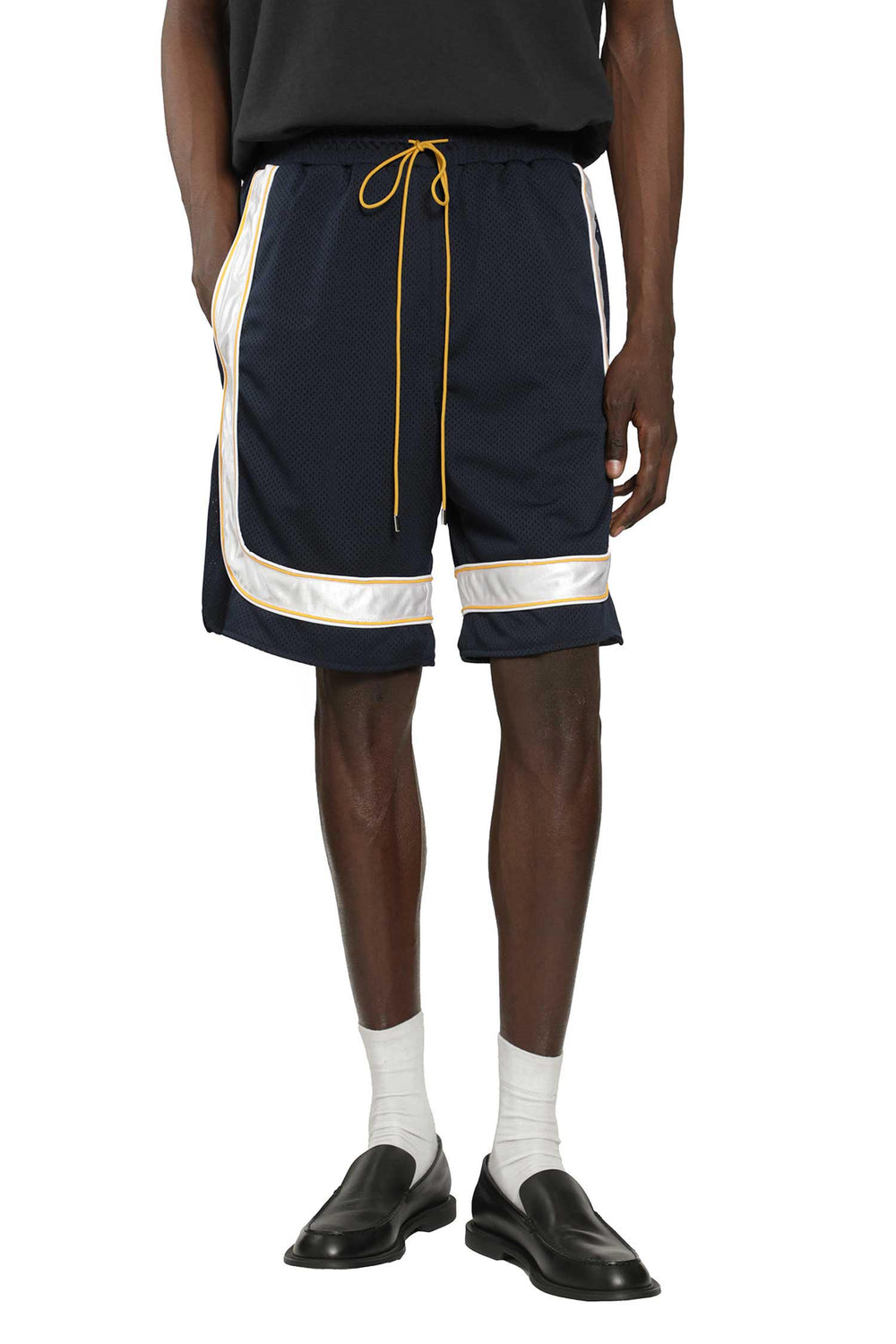 RHUDE Baggy Track Shorts man