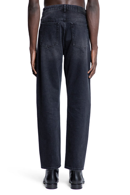 STUDIO NICHOLSON MAN BLACK JEANS