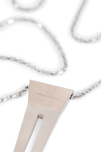 RICK OWENS UNISEX SILVER JEWELLERY