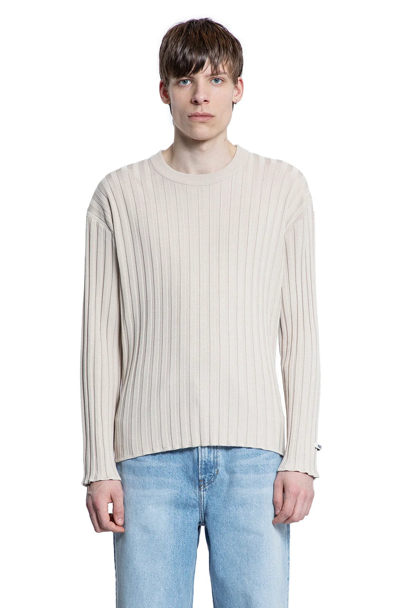 Rayon Nylon Ribbed-Knit Sweater - Antonioli.eu