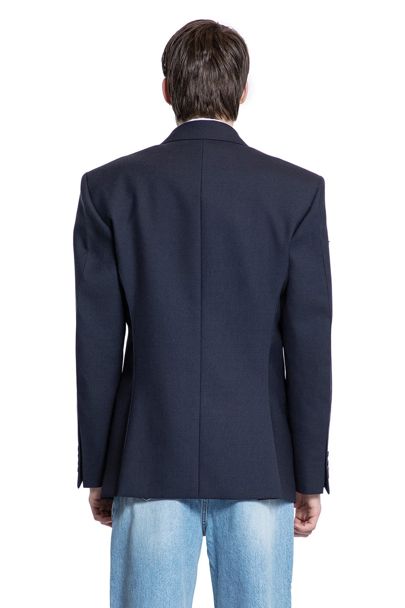 Structured Wool Tailored Blazer - Antonioli.eu