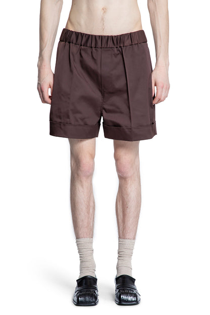 RECTO MAN BROWN SHORTS & SKIRTS