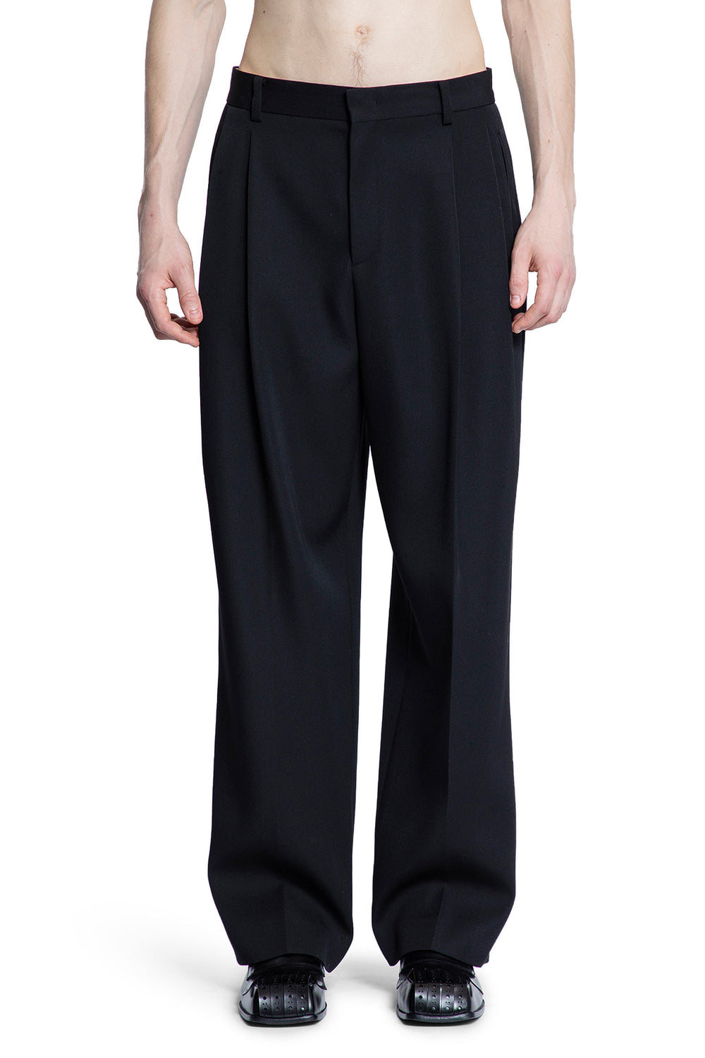 RECTO MAN BLACK TROUSERS