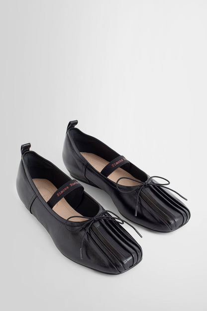 SIMONE ROCHA WOMAN BLACK FLATS