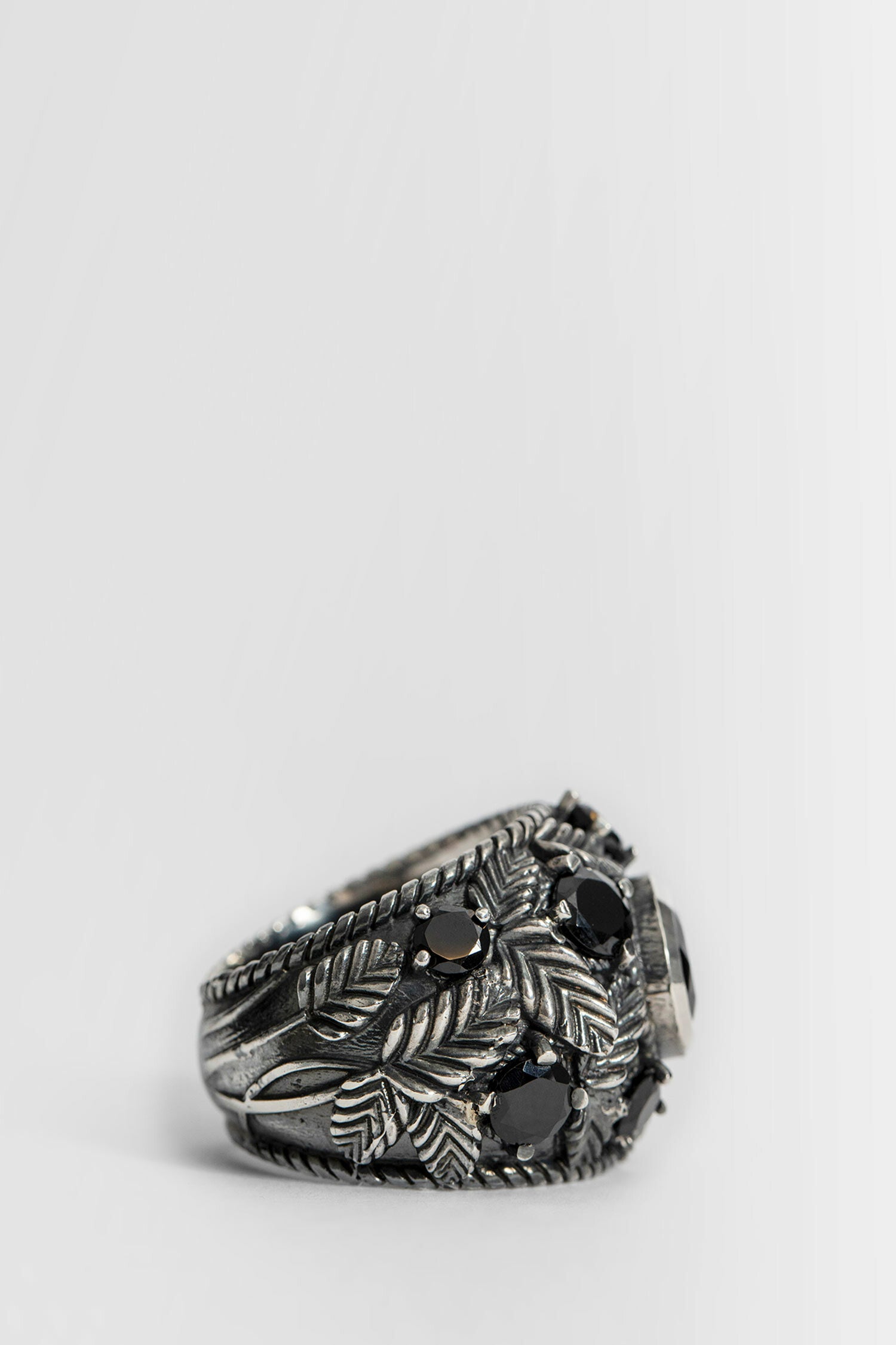 UGO CACCIATORI UNISEX BLACK JEWELLERY