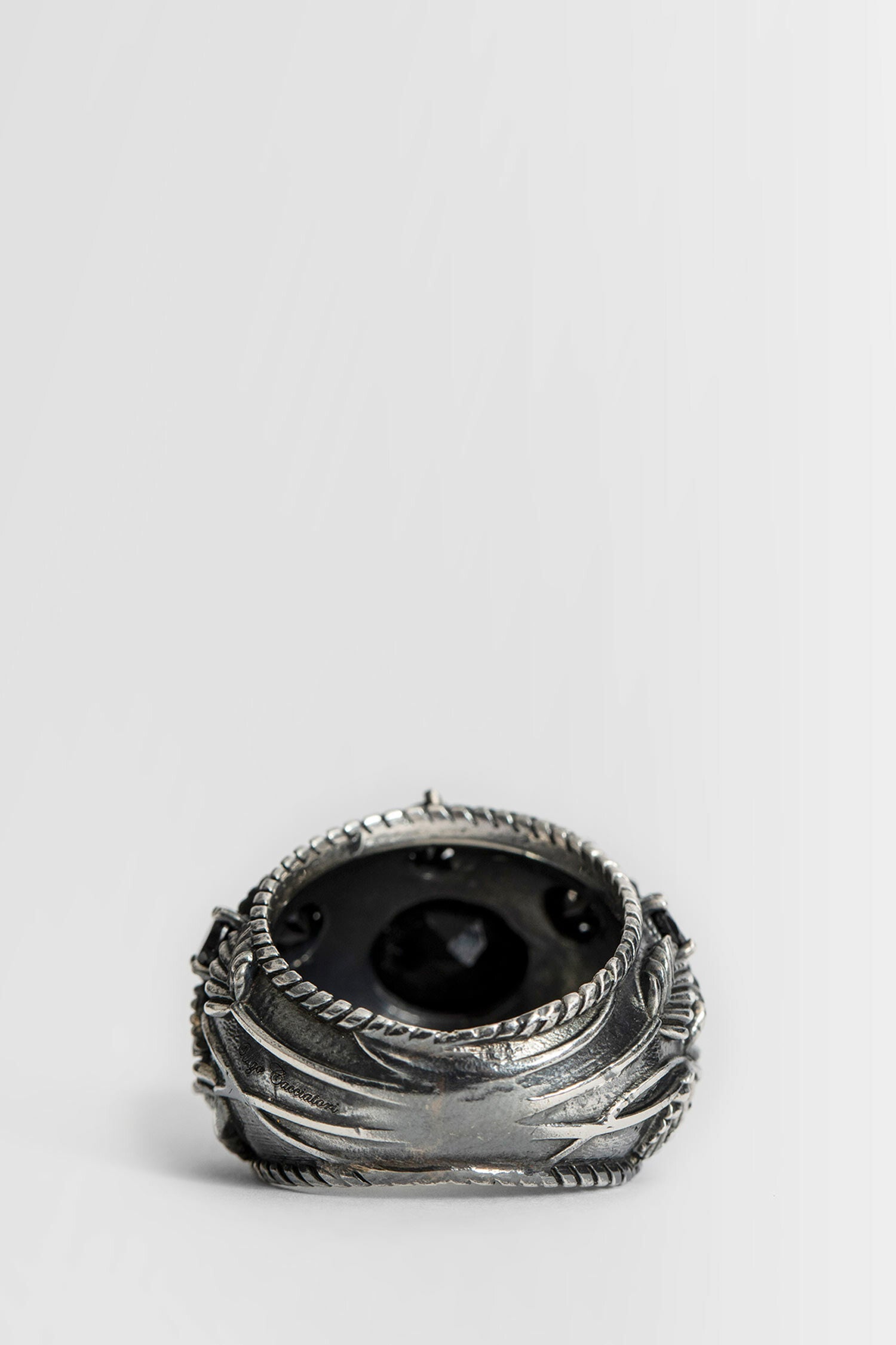 UGO CACCIATORI UNISEX BLACK JEWELLERY