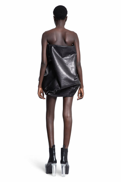 RICK OWENS WOMAN BLACK DRESSES