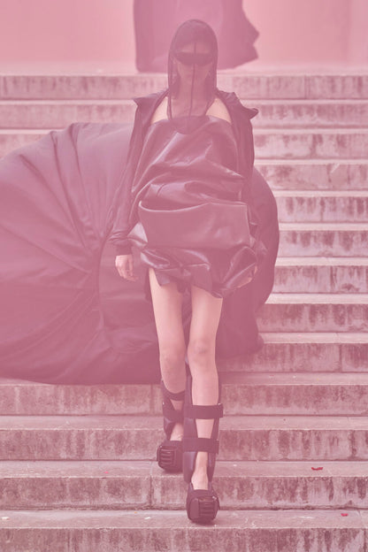 RICK OWENS WOMAN BLACK DRESSES