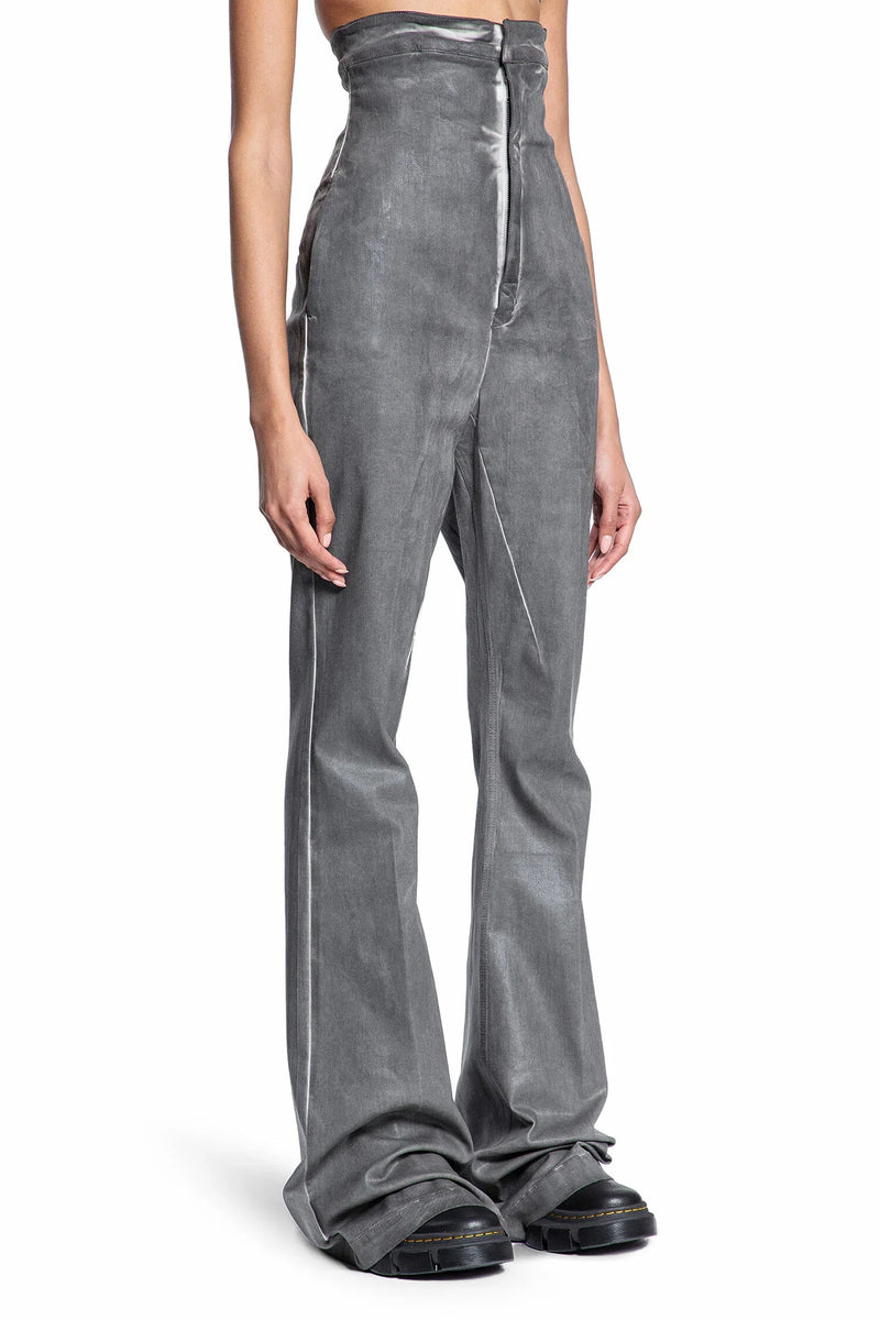 RICK OWENS WOMAN GREY JEANS - Antonioli.eu