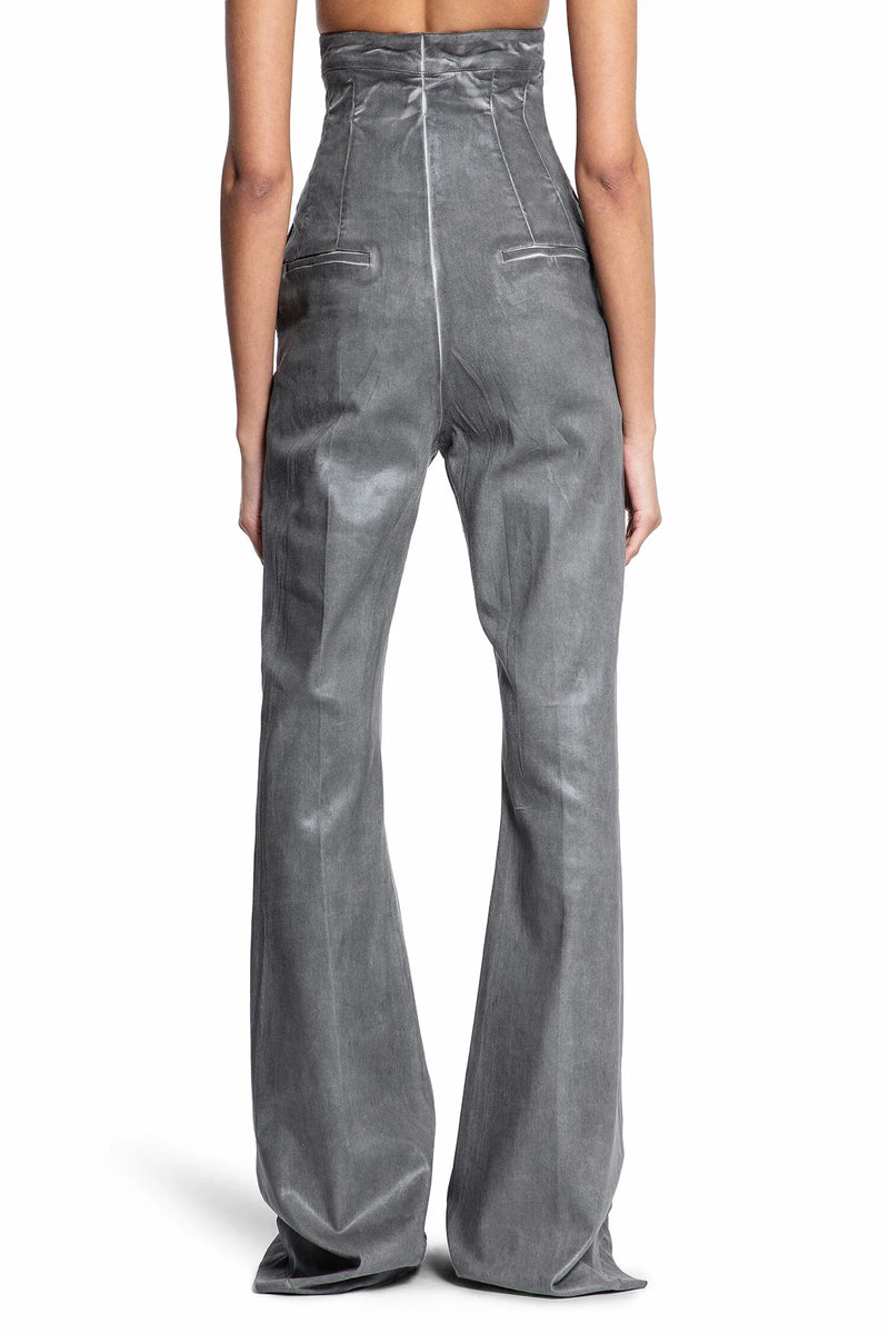 RICK OWENS WOMAN GREY JEANS - Antonioli.eu
