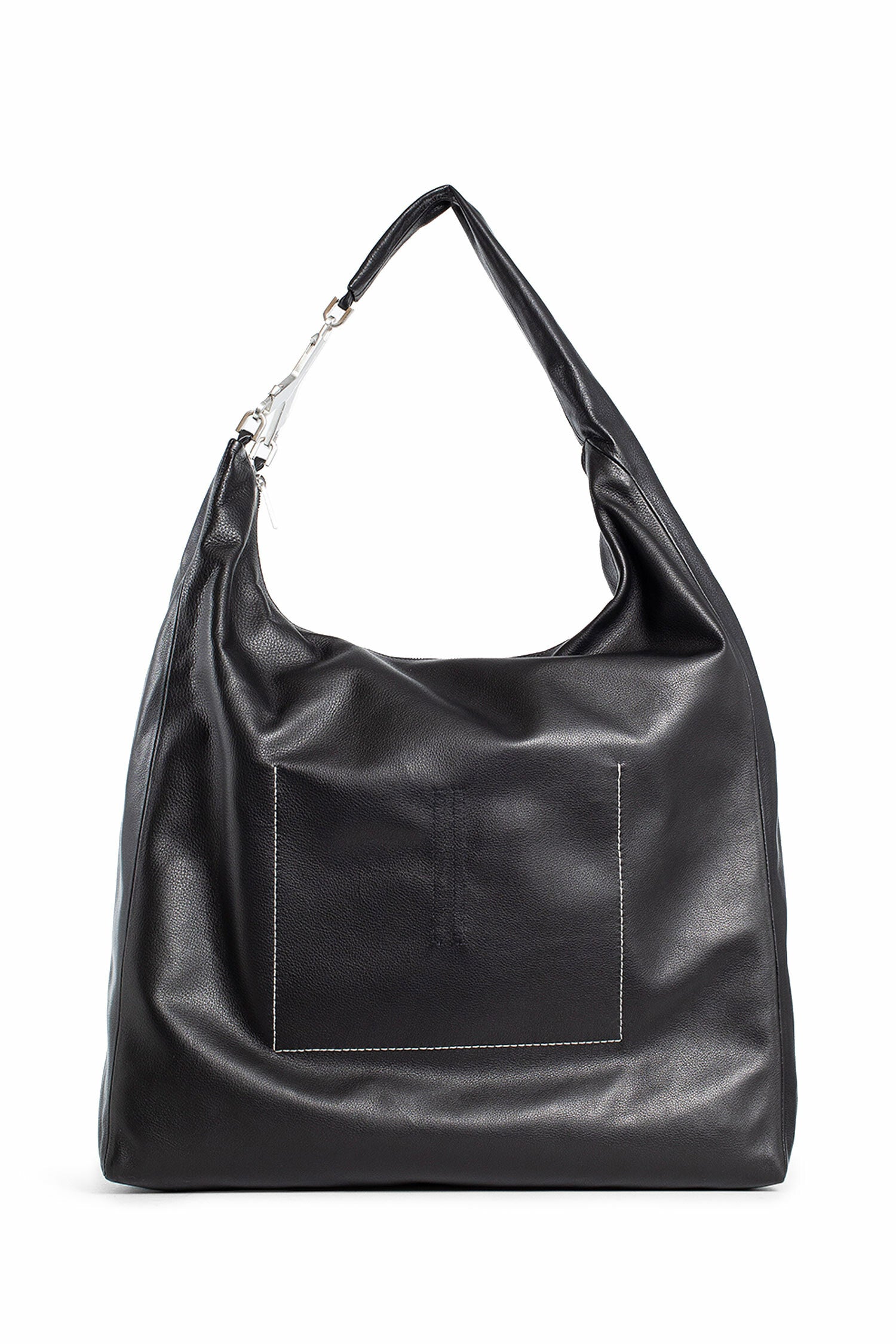 RICK OWENS WOMAN BLACK TOTE BAGS