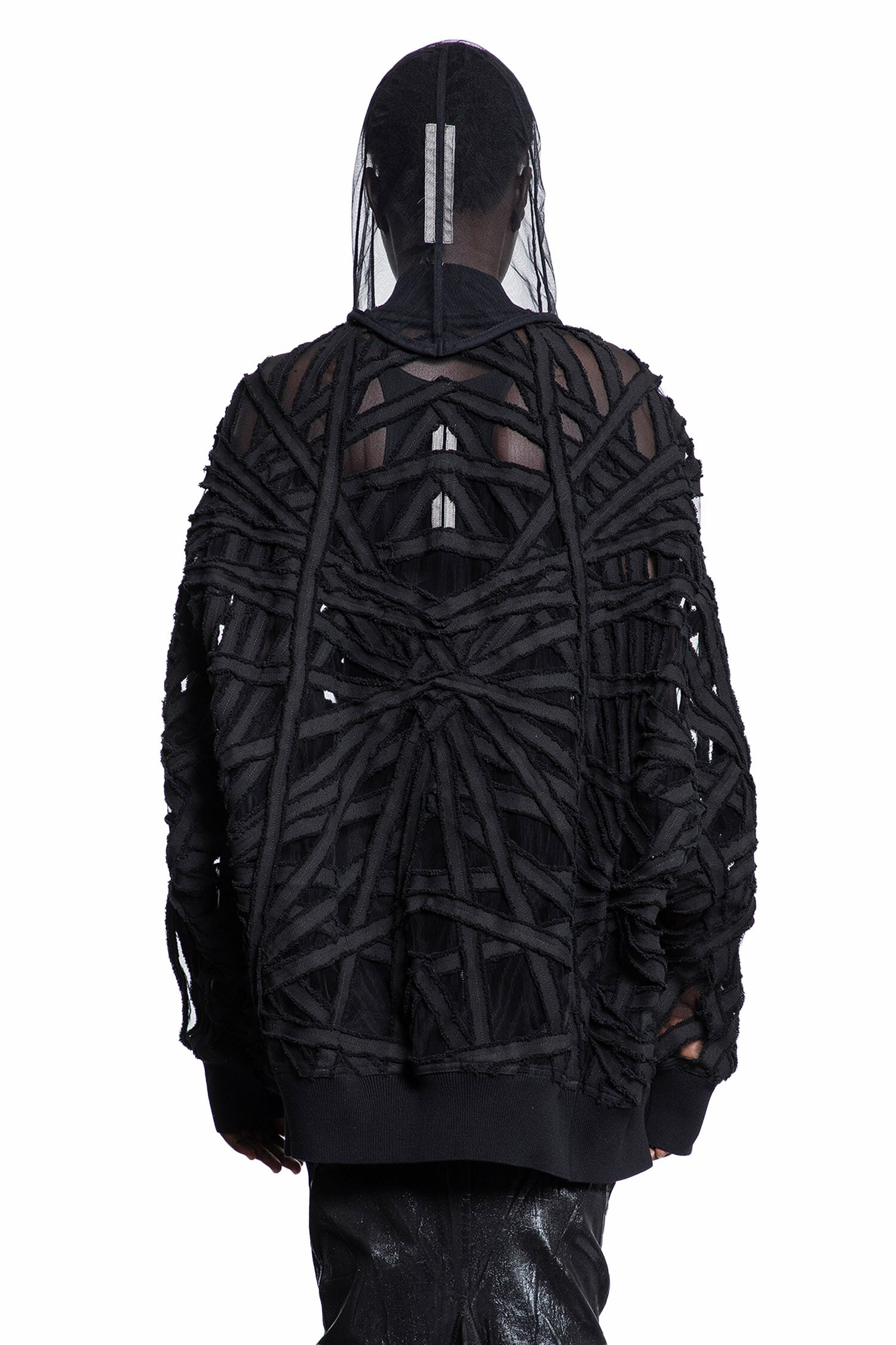 RICK OWENS WOMAN BLACK JACKETS