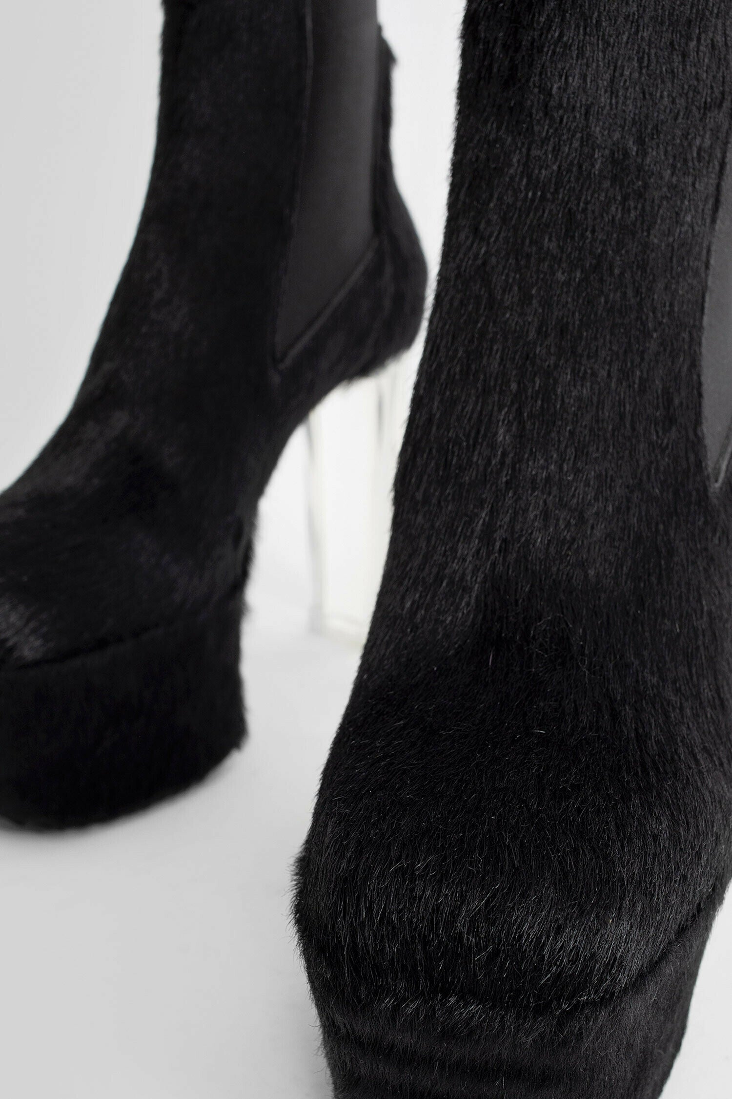 RICK OWENS WOMAN BLACK BOOTS